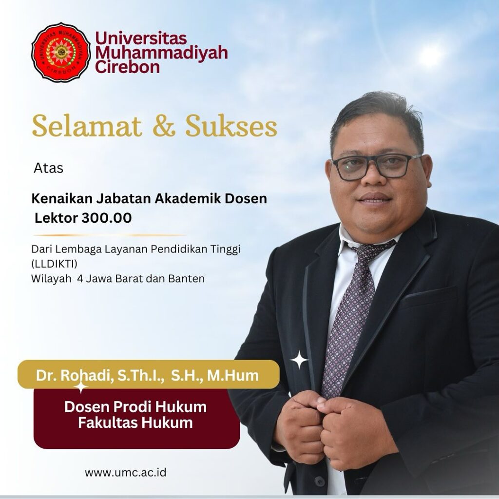 Bismillahirrahmanirrahim Assalamualaikum kawan HukumSelamat Atas Kenaikan Jabatan Akademik Dosen (3)